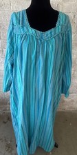 Vermont Country Store 100 Cotton Nightgown pockets cottage core Large