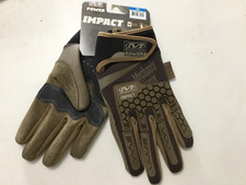 Mechanix Wear Power Impact Touch Capable Secure Fit Safety Work Gloves M