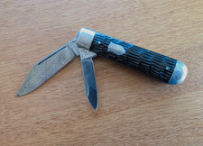 Vintage Imperial Pocket Knife Folding 2 Blade Prov USA 3" Closed