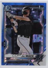 2021 Bowman Chrome Draft Sapphire Edition Joe Mack #BDC-159 01nw