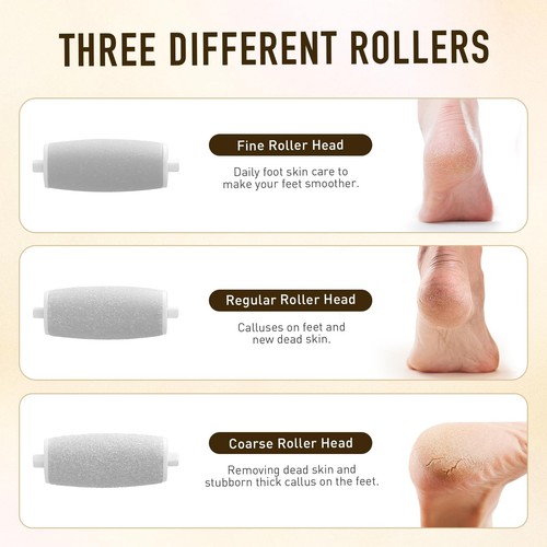 Electric Foot Callus Remover Rechargeable Portable Electronic Foot File Pedic... - Picture 5 of 6