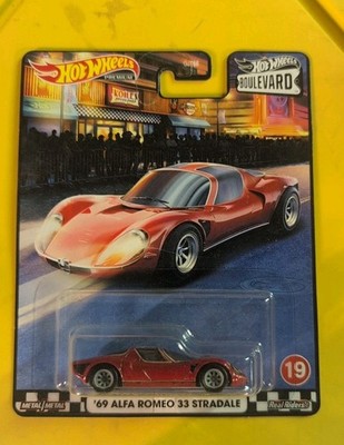 Hotwheels Boulevard 1969 Alfa Romeo 33 Stradale #19
