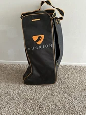 Shires Aubrion Boot Bag Orange and Black