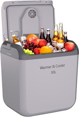 Garvee 30L Portable Car Refrigerator Cooler & Warmer   Dual 12V DC/110V AC Power