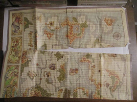 Sega Master System MIRACLE WARRIORS w/Cartridge, Instructions, Box, MAP (CIBM)