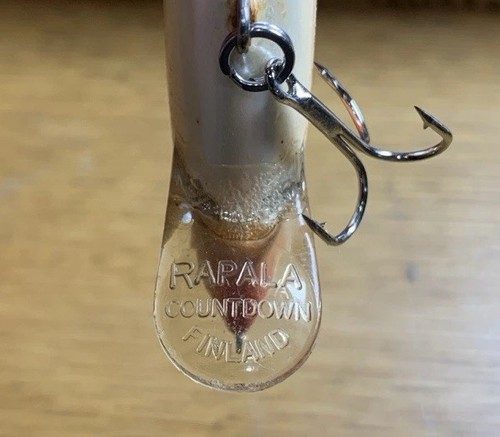 Vintage Rapala JS CD-9 special red (colore speciale Giappone) I Finlandia made raro! - Foto 9 di 9