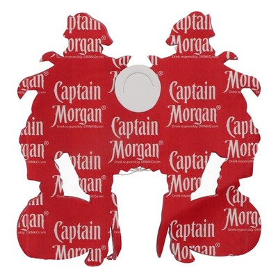 Captain Morgan Rum Partydeko Wimpel Girlande zwei Kapitäne Rot