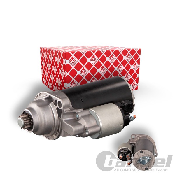 Febi Anlasser Starter 1,8Kw Passend FüR Audi A2 A3 Ford Galaxy Seat Alhambra-image