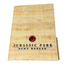 Vintage Jurassic Park The Ride Jeff Gordon #24 NASCAR Proofs 1996-97 Press Kit