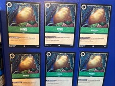 6x Lorcana Attack Of The vine Potato 105/207 Lot Reg Non Foil Disney