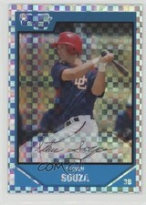 2007 Bowman Draft Chrome Picks X-Fractor 107/299 Steven Souza Jr #BDPP35 5sb