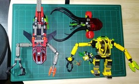 LEGO Alpha Team Mission Deep Sea Incomplete Sets Lot x3 2002 4789 4793 4796