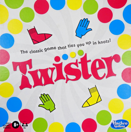 Hasbro The Original Twister Classic Spiel – (Alter 6+) – Neu & Versiegelt