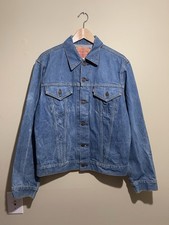 Vtg Levi s Type 3 Big E Denim Jacket Men s Large