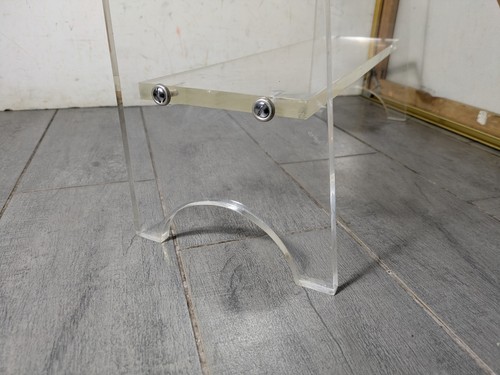Vintage Mid Century Modern Klar Acryl/Lucit Handtuchhalter Quilt Rack Ständer K7 - Bild 14 von 24