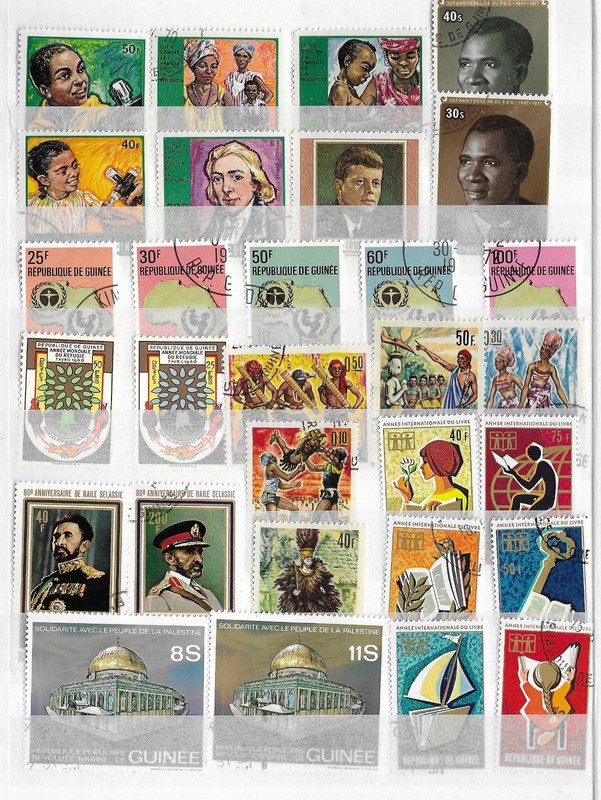 Guinea. Collection 260610#29 (U, see scan). Good stamps, best price!