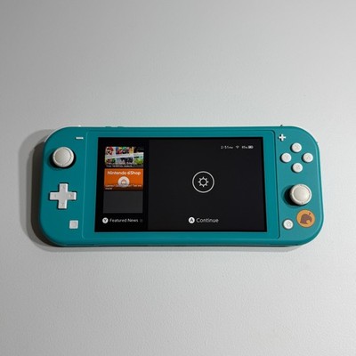 Nintendo Switch Lite Animal Crossing Edition Teal Handheld Console