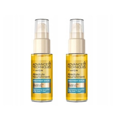 AVON Advance Techniques Absolute Nourishment Haarserum mit Arganöl 2x30ml