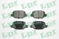 Lpr Bremsbelagsatz, Scheibenbremse 05P1265 FüR Abarth Passend FüR Fiat Lancia