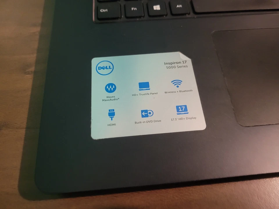 MASSIVE Dell Inspiron 17 5749 17.3" Laptop Intel i3 8GB RAM 256GB SSD Windows 11 - Image 3 of 4