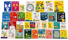 Huge 34 Dr. Seuss Book Lot Hardcover Board Books Cat in Hat Lorax Grinch