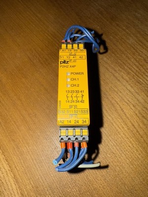 Pilz Sicherheitsschaltgerät P2HZ X4P C 24VDC 3n/c 1n/c gebraucht