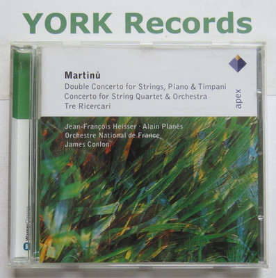 MARTINU -  2 Concertos HEISSER / PLANES / CONLON Orch Nat de France - Ex CD Apex