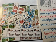 USA $56.00 FACE VALUE 22 Cents DENOMINATION STAMPS ALL MINT NH