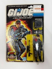 G.I. Joe Hasbro Low Light MOC Sealed 1987 Vintage Action Figure