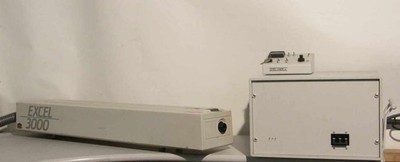 Lexel Laser Excel-3000 XL-3000 4W CW Argon-Ion Laser 208V 3Ph w/ Power Supply