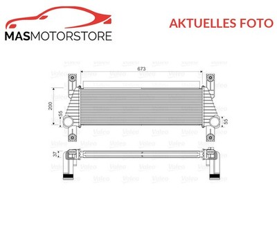 LADELUFTKÜHLER KÜHLER LADELUFT VALEO 818352 P NEU OE QUALITÄT