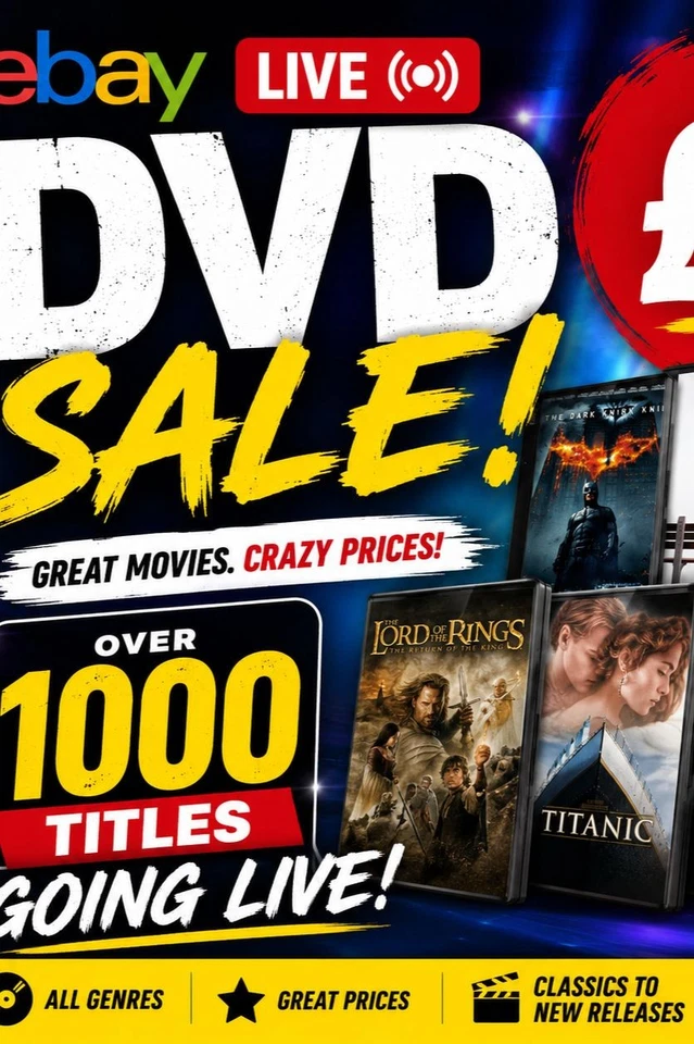DVDs - Movies - From £1