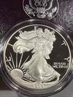 1989 S American Silver Eagle $1 Dollar Proof Bullion Original Box /COA  PR319