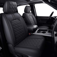 YIERTAI Dodge RAM Seat Covers Fit for 2009-2025 2026 1500HD 2010-2026 2500/35...