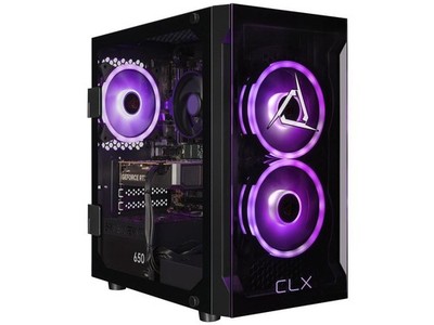 CLX Set Gaming Desktop - AMD Ryzen 7 8700F 4.1GHz 8-Core Processor, 16GB DDR5 Me