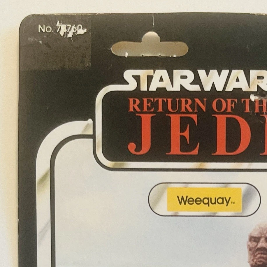 WEEQUAY - MOC 79A Kenner Figura Vintage Star Wars ROTJ 1984 con Estuche Star Foto 3 de 4