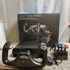Logitech G Flight Yoke System - Yoke & Thrott...