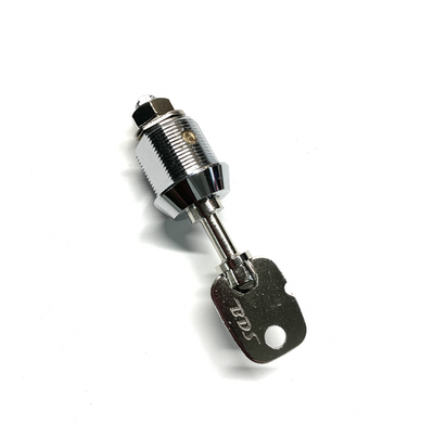 16mm Tubular Lock W/Giraffe Key -Vending,Coin Operated,Greenwald