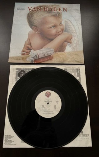 Van Halen 6 album lot 1984 Diver Down Fair Warning I II Women black vinyl lp