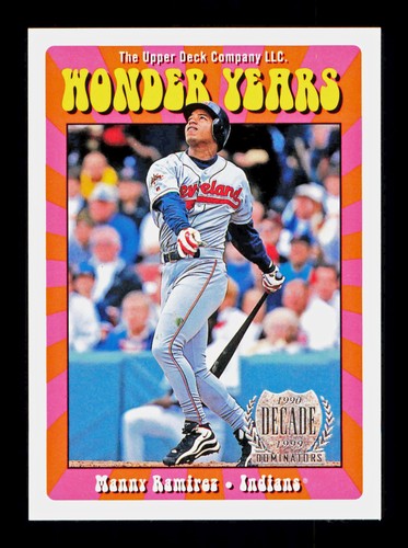 Manny Ramirez [Double] #WY22 1999 Upper Deck Wonder Years card