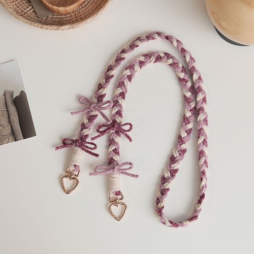 Handmade Phone Wrist Strap Weaving Crossbody Bag Strap Creative Phone Lanyard - Photo 16 sur 18
