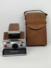 Polaroid SX-70 Land Camera Alpha 1 Folding Instant Camera Untested With Case