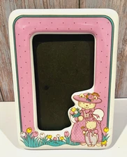 Vintage Applause Cute Bears Ceramic Mommy's First 3x5 Photo Picture Frame