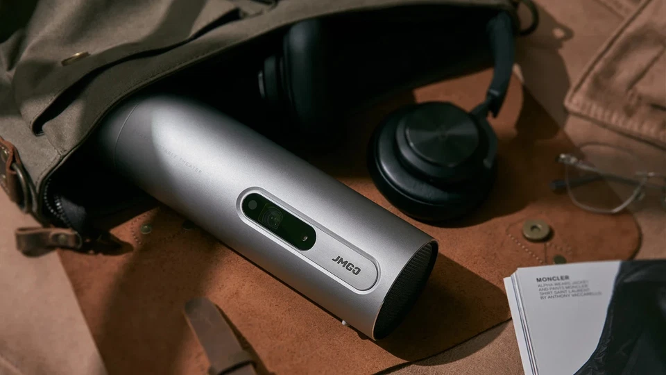 JMGO P3 Explorer Mini-WLAN-Projektor, 380 ANSI Lumen, wiederaufladbarer DLP 5G- - Bild 4 von 4