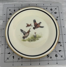 Lenox Special Bobwhite Quail Replacement Bread & Butter Plate 6 3/8" Gold Rim