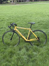 CARRERA TDF SE ROAD PRO BIKE IN YELLOW, SIZE MEDIUM FRAME, GREAT USED CONDITION 
