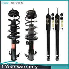 Monroe Front Struts & Rear Shocks For 2012-2015 Honda Civic with Warranty_CR