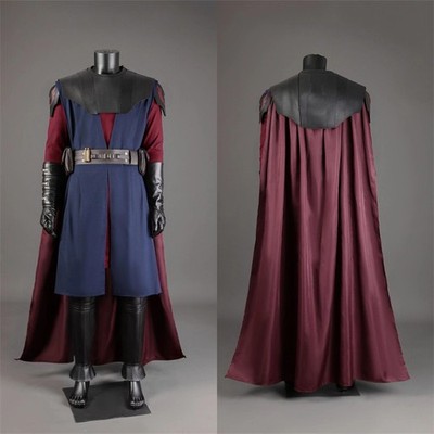 Star Wars Anakin Skywalker Cosplay Custome Outfits With Accessories Men Adult
