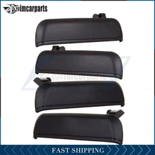 4Pcs For 1995-99 Tercel Exterior Front Rear Left Right Black Door Handles