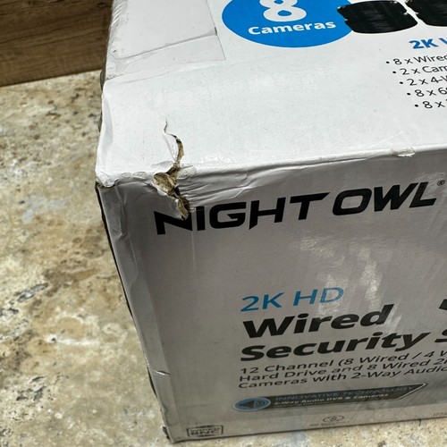 Night Owl 2K HD Wired Security System 12 Channel DVR 8 Cameras 2TB 2-Way Audio - Picture 10 of 15